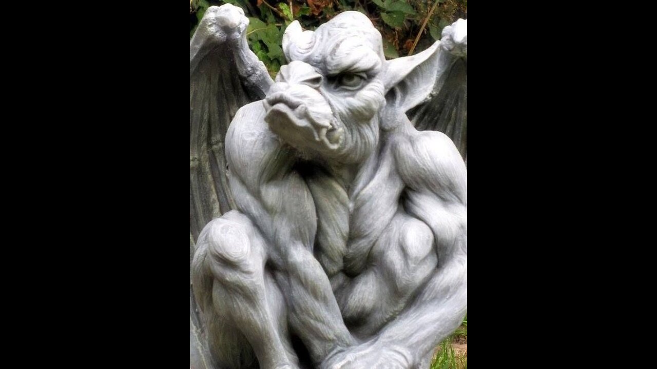 Gargoyle Seen at I-95 on Camper in North Caralina