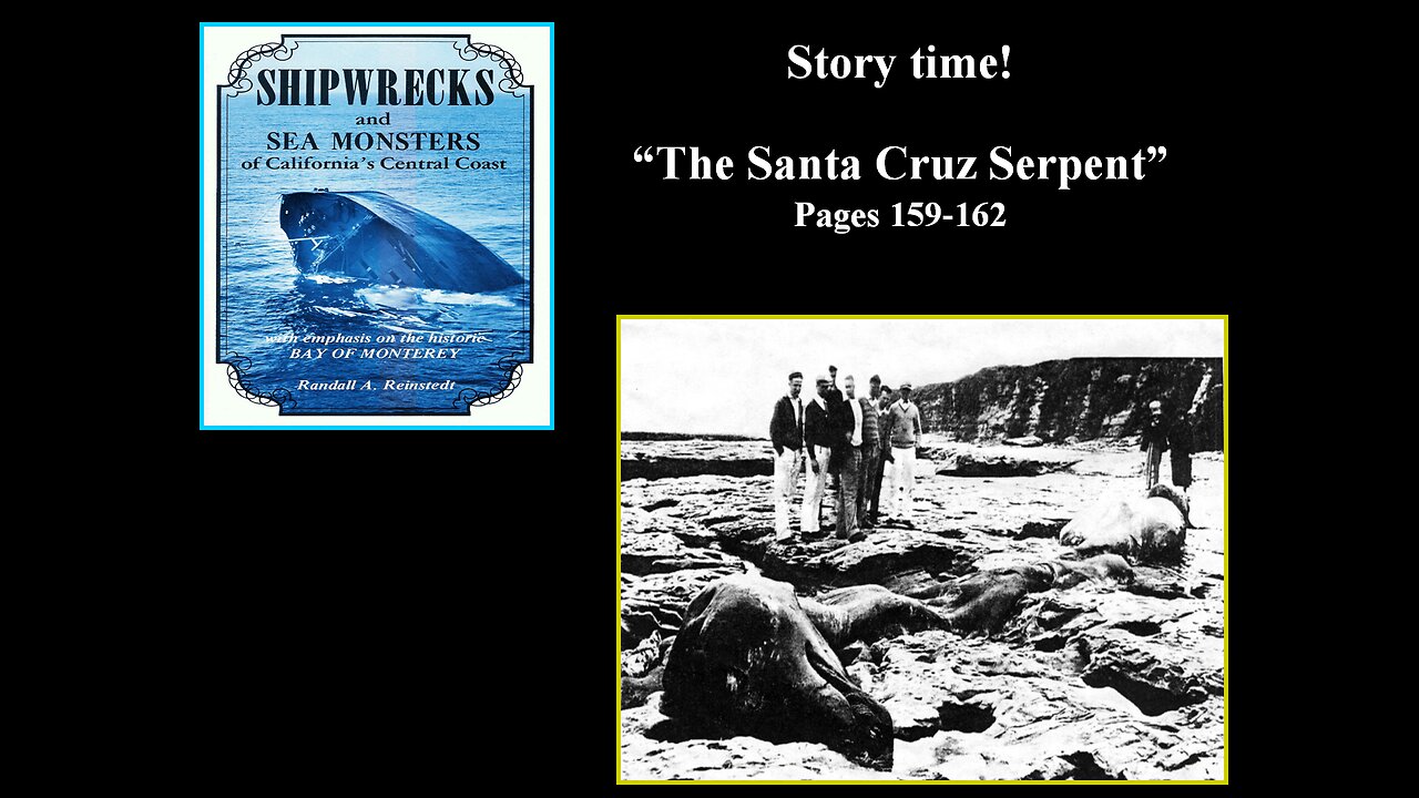 Story Time with Donnie - "Santa Cruz Serpent" Part#2