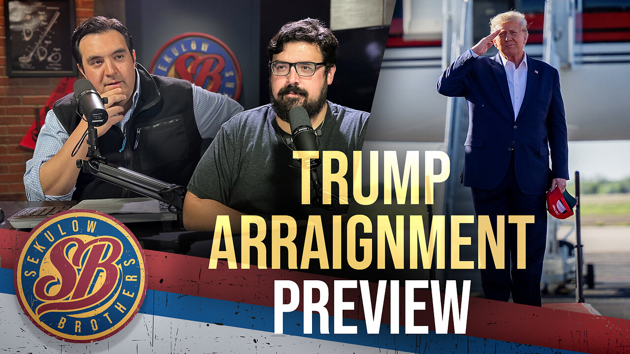 Trump Arraignment Preview + UFC/WWE Announce Merger