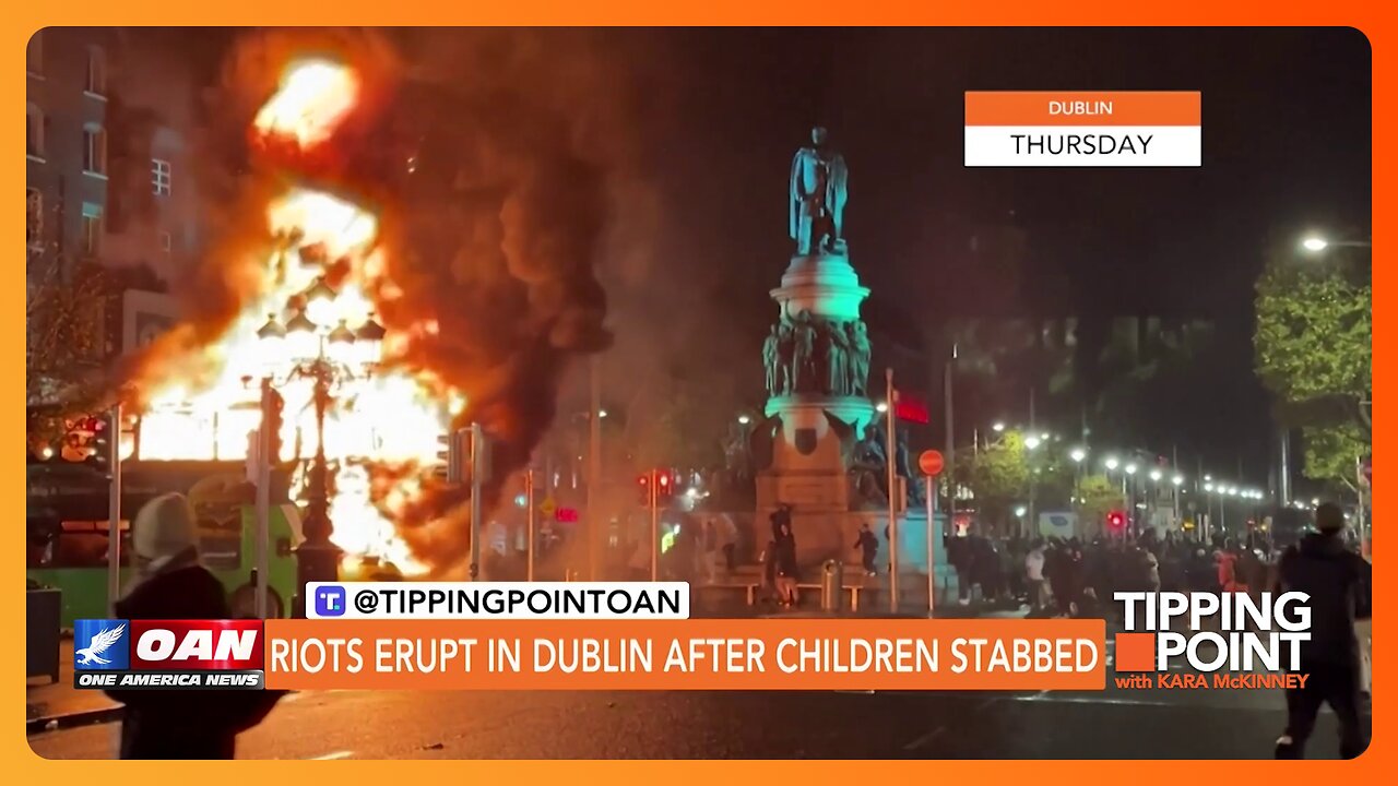 Children in Ireland Stabbed by Algerian Immigrant | TIPPING POINT 🟧