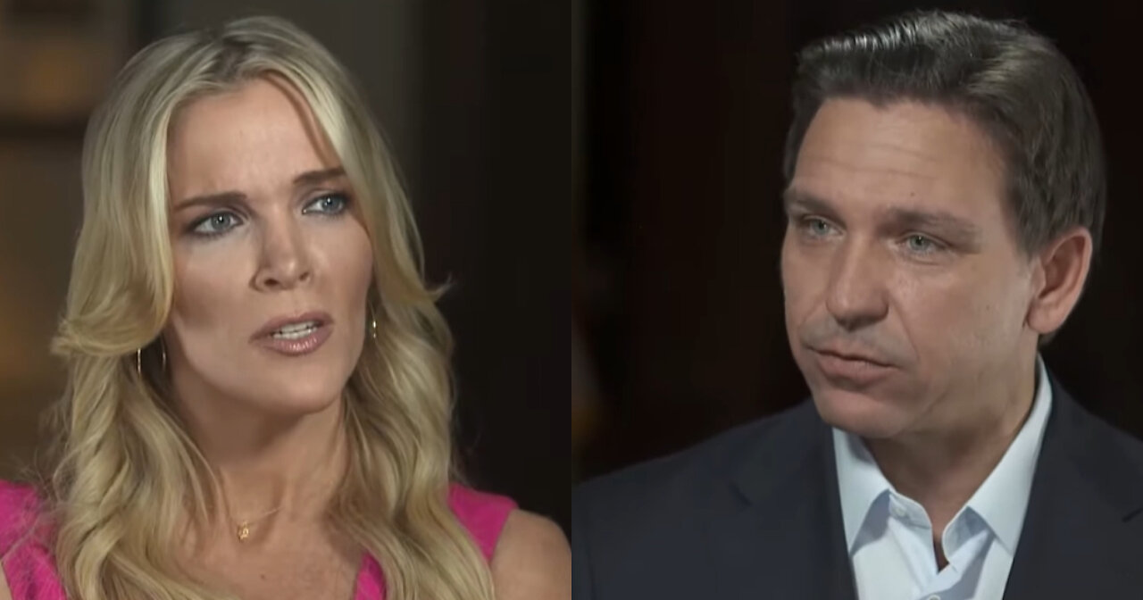 Megyn Kelly Asks DeSantis Point Blank If He'd Pardon Trump