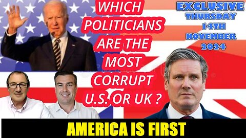 WHICH POLITICIANS ARE THE MOST CORRUPT, US. OR UK? CHARLIE WARD WITH WARREN THORNTON & PAUL BROOKER