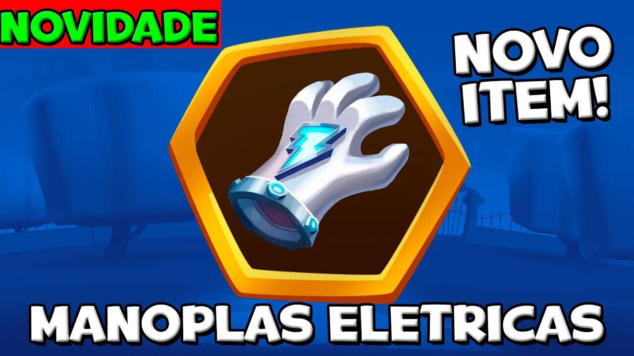 MANOPLAS ELÉTRICAS NOVO ITEM CHEGOU NO ZOOBA! NOVIDADE