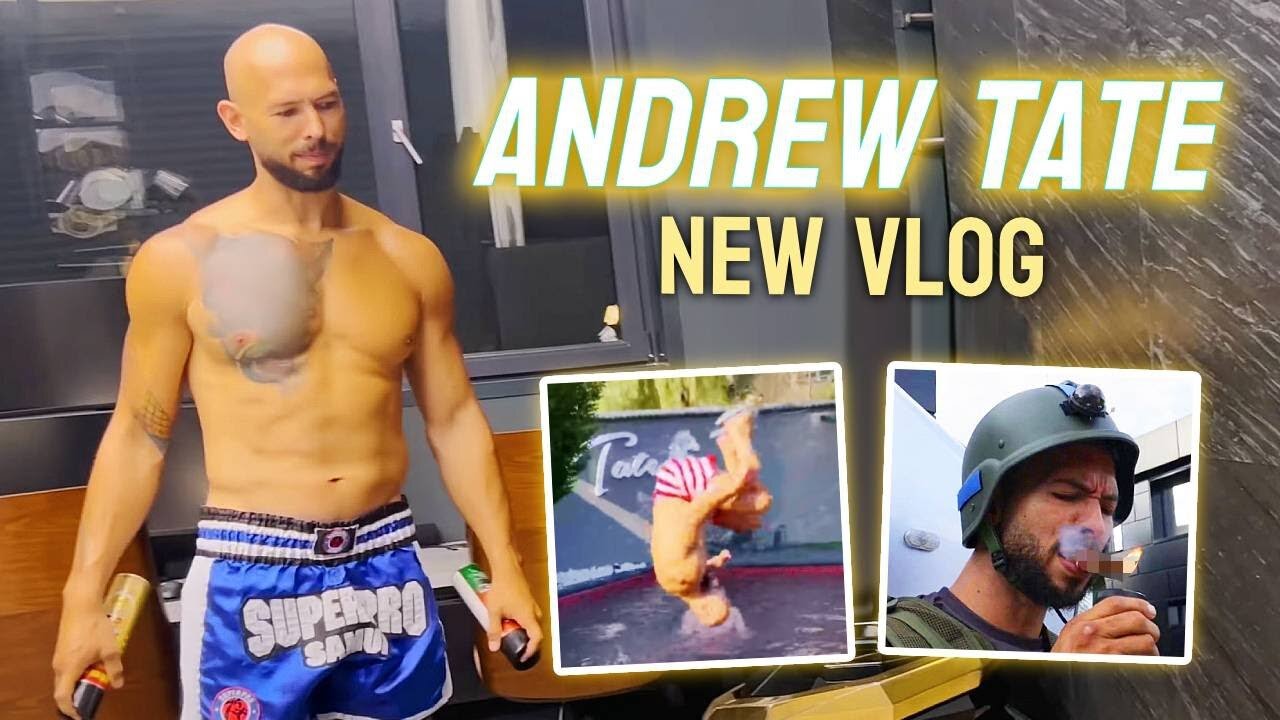 andrew tate new VLOG crazy things