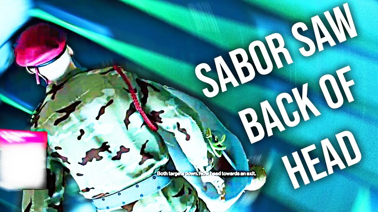 Sabor Sword Straight In The Back Of The Head - Hitman 1 #3