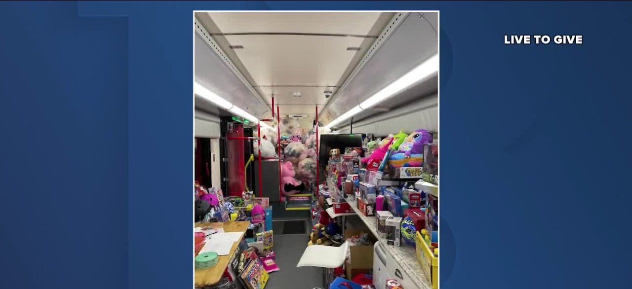 'Stuff the Bus' aims to fill an RTC bus with thousands of toys for Las Vegas area kids in need