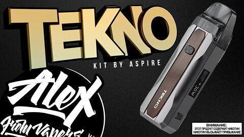 Tekno Kit by Aspire l Alex VapersMD review 🚭🔞