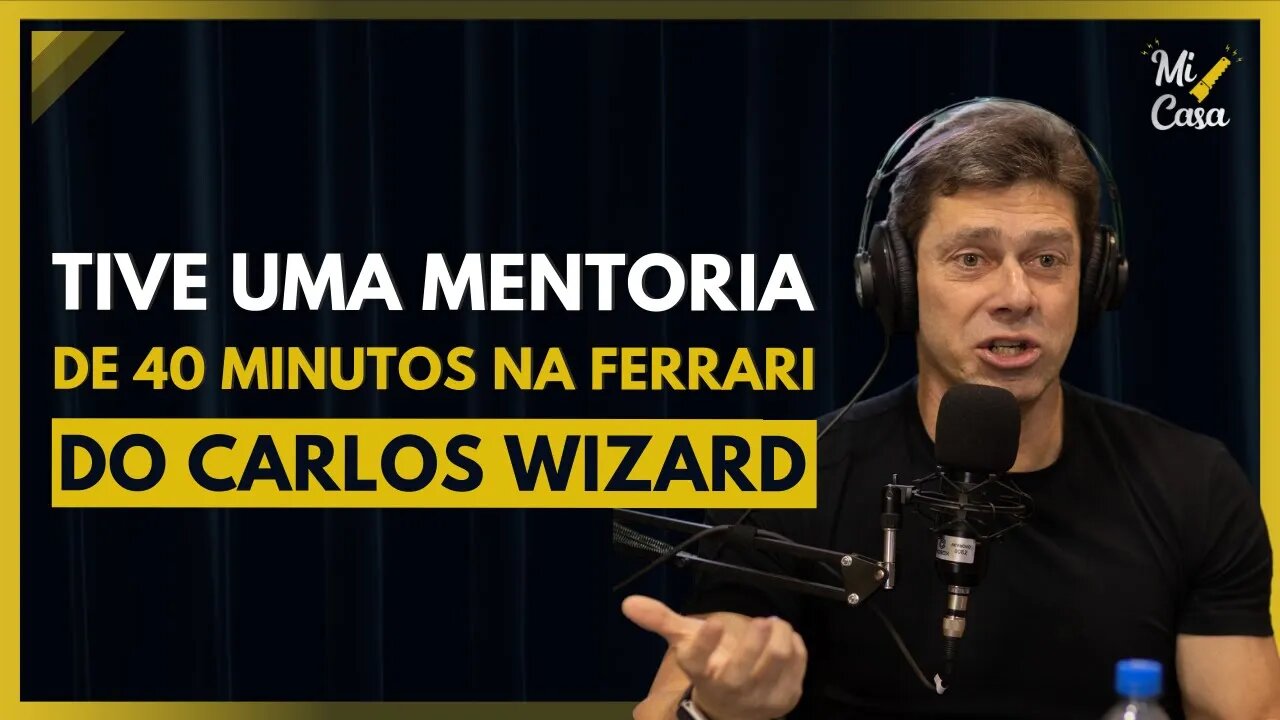 "Tive uma mentoria de 40 minutos na Ferrari do Carlos Wizard" 😎 | João Gondim | Cortes do Mi Casa