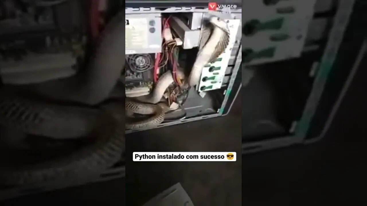 #Python no #Windows 😅 nunca dá certo a não ser Anaconda 😉