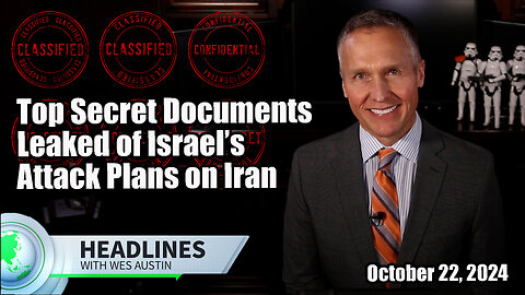Top Secret Docs Leaked on Israel Attack; McDonald's on Kamala; No Questions for Kamala; Nathan Wade