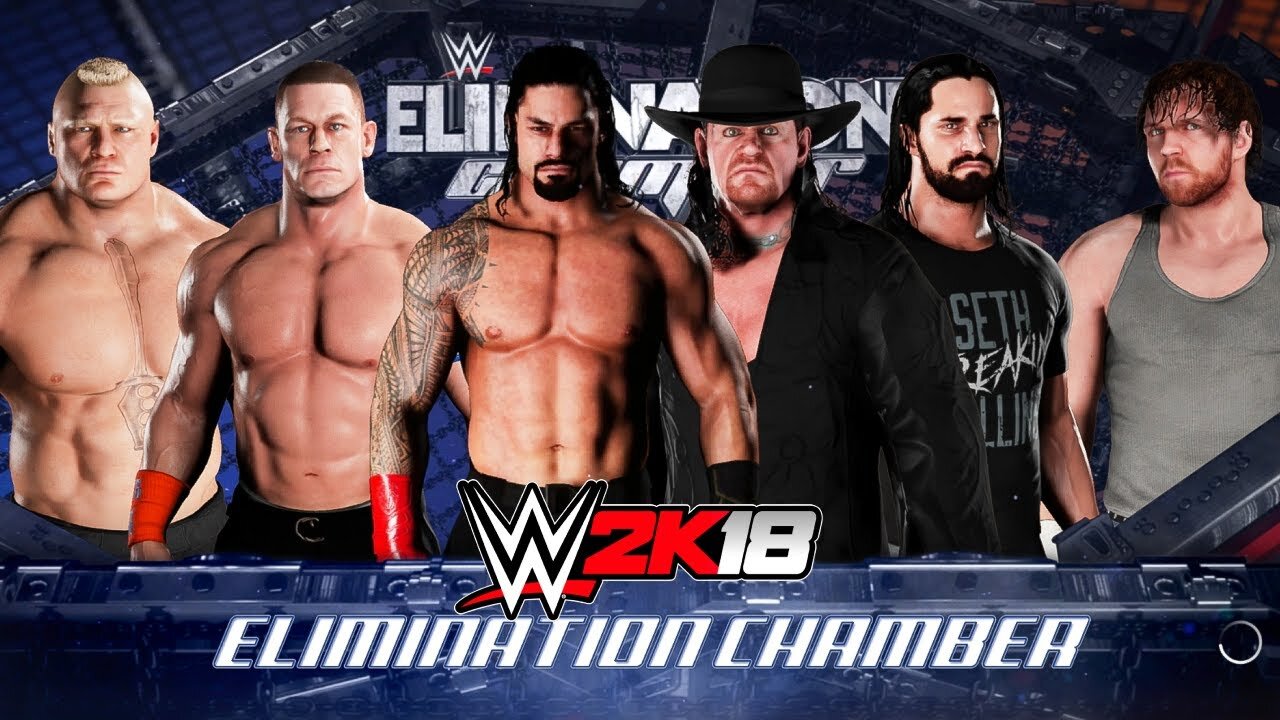 WWE 2K18 Returns With Roman Reigns Undertaker Brock Lesnar Dean Ambrose Seth Rollins & John Cena