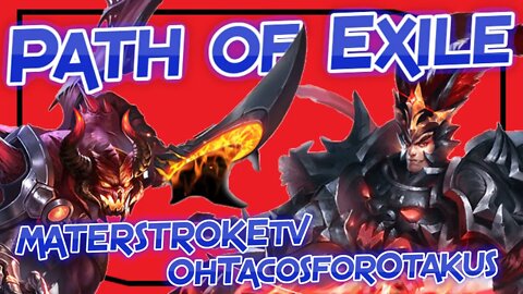 (TEST STREAM) Co-Op Path of Exile / MASTERSTROKEtv