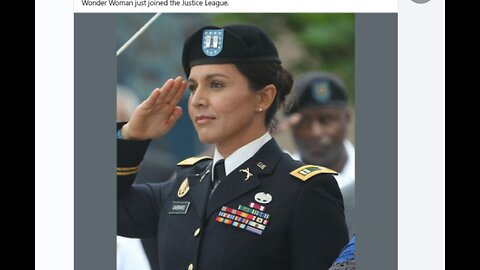 TULSI GETS PUT TO THE TEST - WILL SHE GIVE WORLD ENVIR SOLUTIONS IT SEEKS WHEN HER ASSOCIATES WON'T