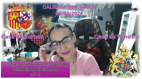 LETIZIA ORTIZ Y KATE MIDDLETON DEMASIADAS CASUALIDADES/ CALIENTA QUE SALES 04/03/2024