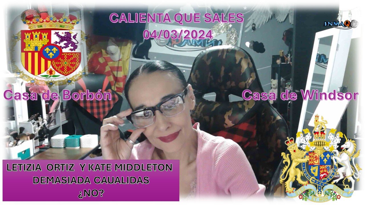 LETIZIA ORTIZ Y KATE MIDDLETON DEMASIADAS CASUALIDADES/ CALIENTA QUE SALES 04/03/2024