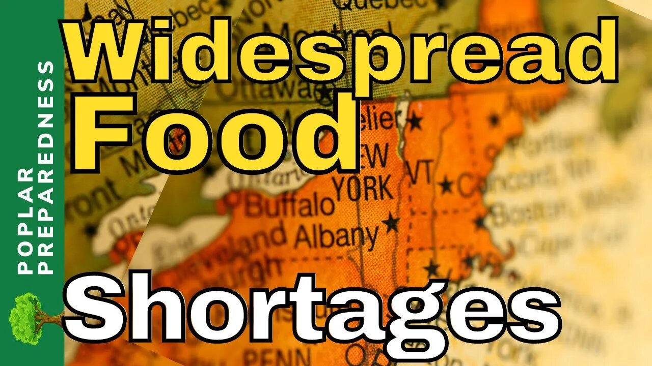 New England Food Shortages UPDATE / Empty Shelves at Walmarts (May 2022)