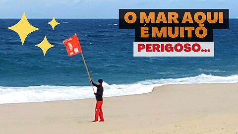 Muito vento e o mar agitado em Itaipuaçu! T3:E36