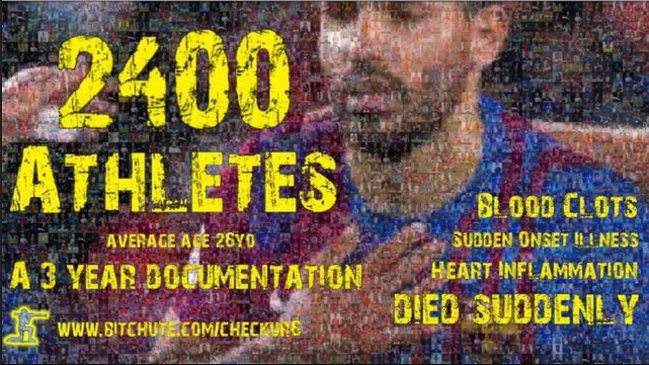 DIED SUDDENLY: 2,400 Athletes: 3 Yrs of Collapsing: Documentary (Remember the victims 😢)