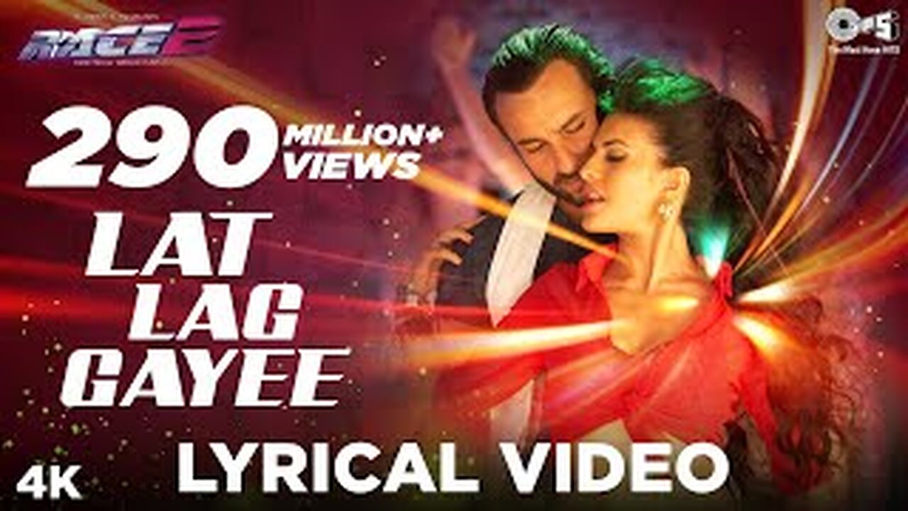 Lat Lag Gayee Lyrical - Race 2 | Saif Ali Khan, Jacqueline | Benny Dayal, Shalmali | Pritam | Tips