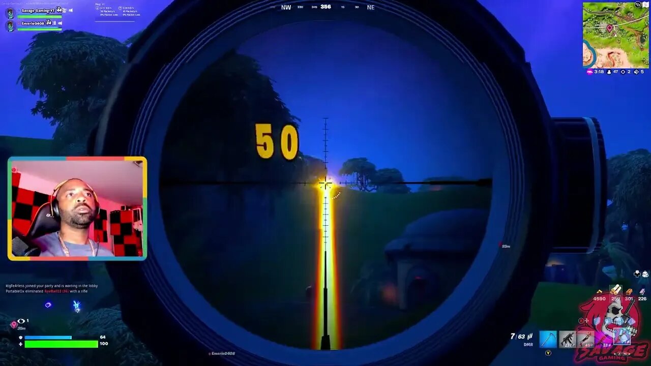 FORTNITE OLD STREAM CLIPS SEASON 3 CHAPTER 3 SAVAGE GAMING -YT