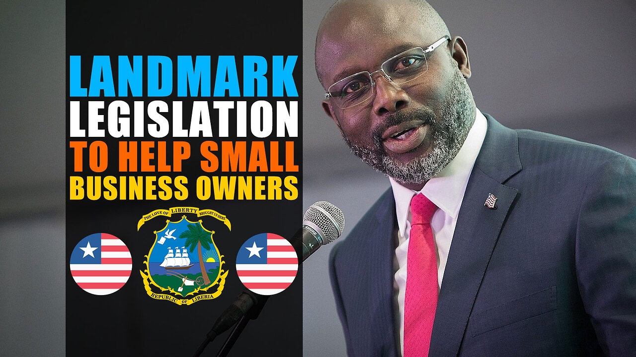 George Weah Details $3 Million Loan Program To Help Small Business Owners In Liberia 🇱🇷 🇱🇷 #africa