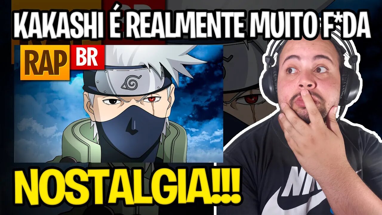 REACT Rap do Kakashi (Naruto) | Tauz RapTributo 09