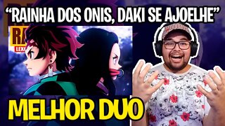 REACT ♪ Tanjiro e Nezuko 🌊🔥 (Demon Slayer) | EU VOU TE SALVAR | LexClash e @LYLO