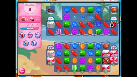Candy Crush Level 3438 Talkthrough, 33 Moves 0 Boosters