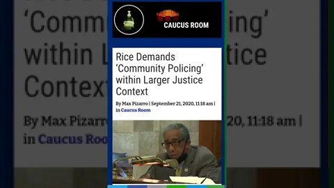 Those Buildings WEREN'T Abandoned When Sen. Rice Got There