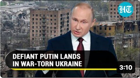 Putin stuns Zelensky, lands in Ukraine; Drives car in Russia-held Mariupol, chats with people
