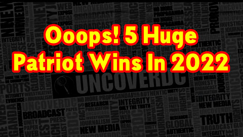 Urgent! 5 Huge Patriot Wins In 2022