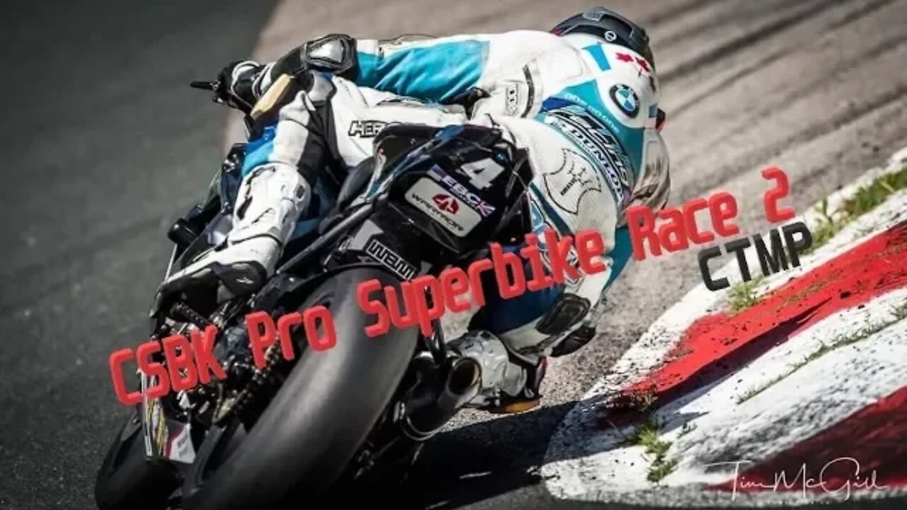 S1000RR Superstock vs. R1 Superbike "Canadian Pro Superbike Race 2" CTMP 2018 | Irnieracing RaceVlog