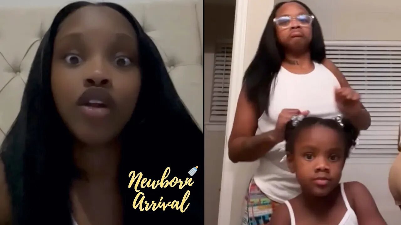 "U Gotta Get Married" DaBaby's Daughter Serenity Advises Mom Before Having Another Baby! 🤔