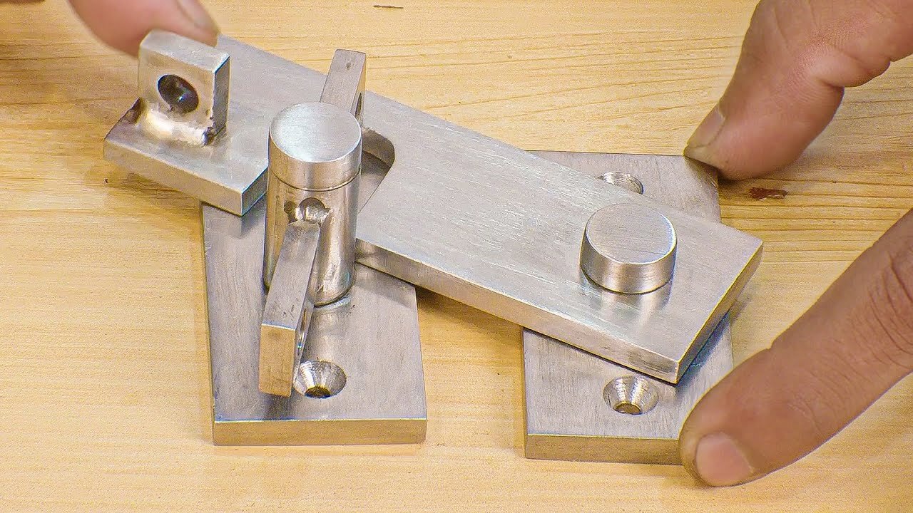 Precision Handmade Metal Door Latch