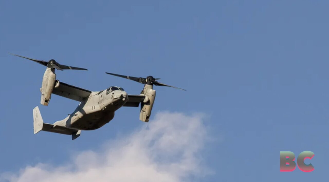 US military aircraft carrying more than 20 Marines crashes over Australia, killing 3