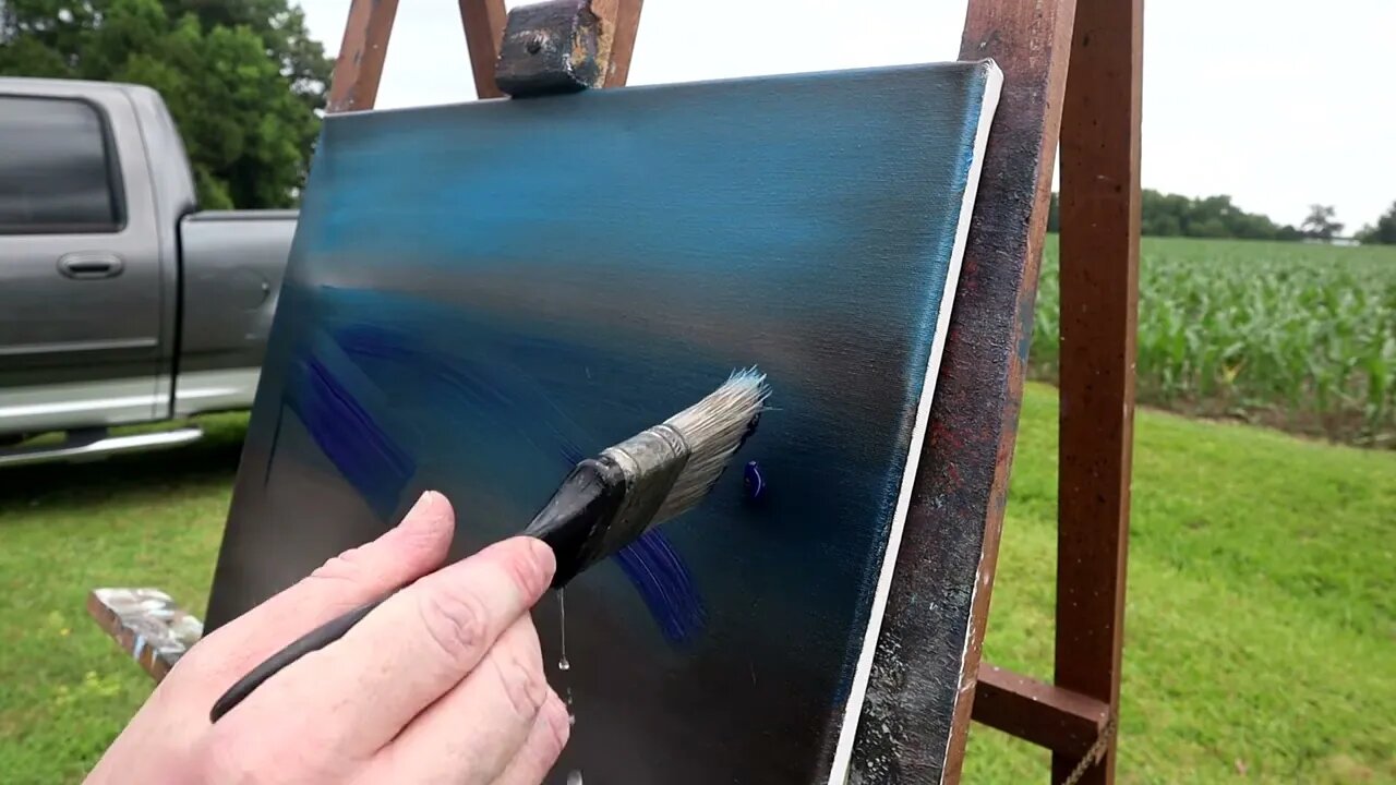 painting no music 5x speed