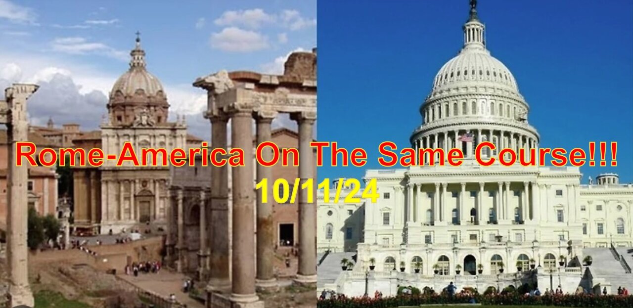 Rome-America On The Same Course!!! - 10/11/24