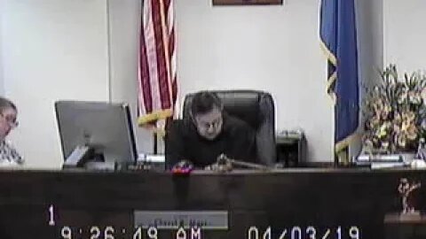 Sobczyk and Osborne matter in front of Family Court Judge Cheryl Moss 4/19