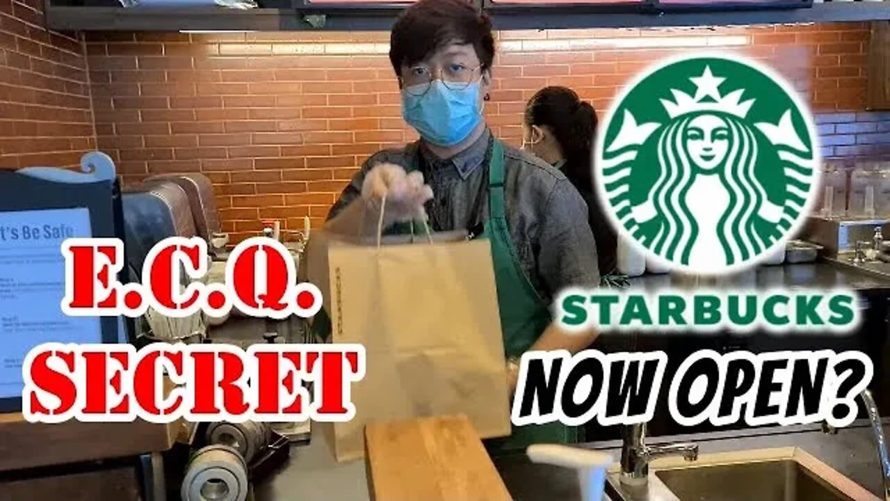 STARBUCKS Secretly Opened During ECQ