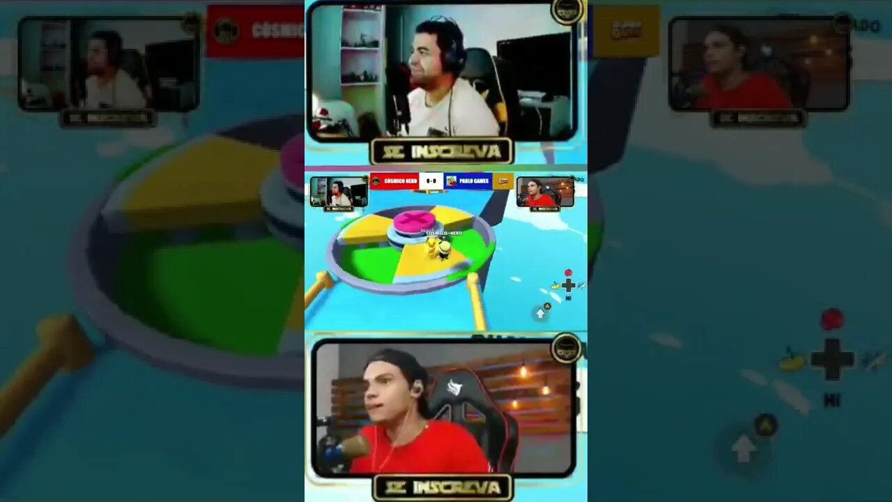 STUMBLEGUYS X1 CÓSMICO VS PABLO GAMES #stumbleguys #cosmiconerd #pablogames