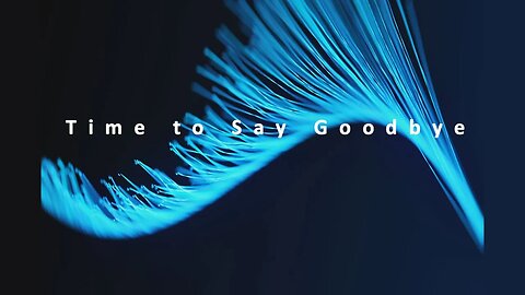 Time to Say Goodbye - by Wayne Sharer on Soprano Saxophone
