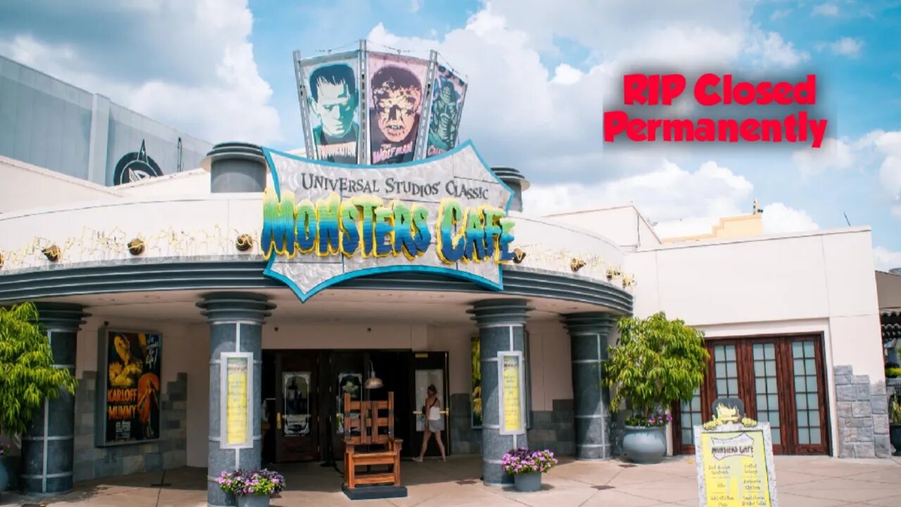 Universal Studios' Classic Monster Cafe: A Memoriam