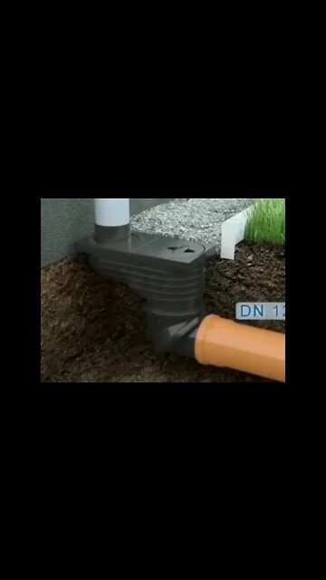 Устройство дождевой канализации