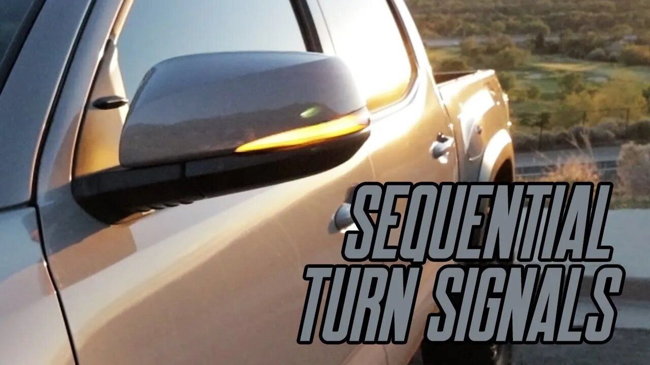 Tacoma Sequential Turn Signal | INSTALL