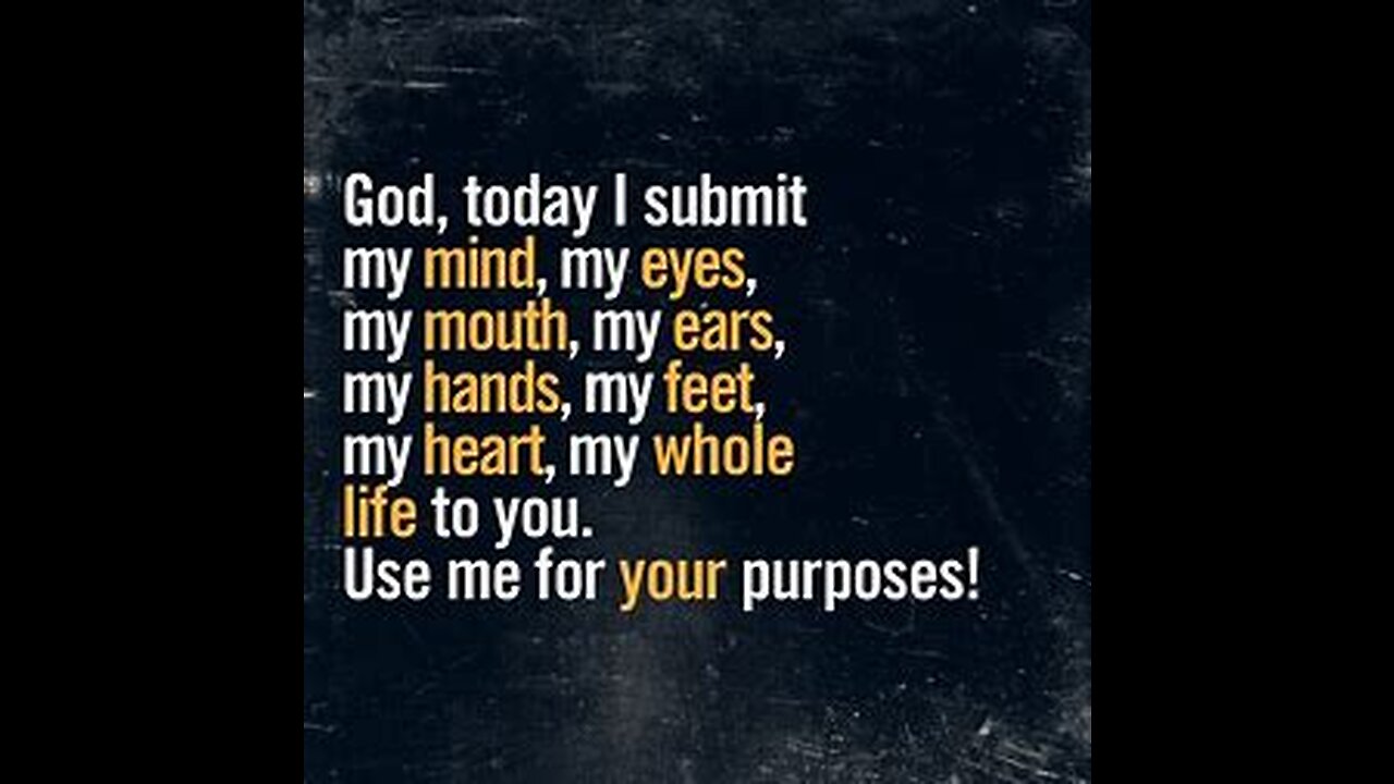 2023-03-12 Fully Submit To God