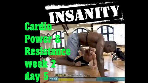 Shaun W2D5 Cardio Power & Resistance