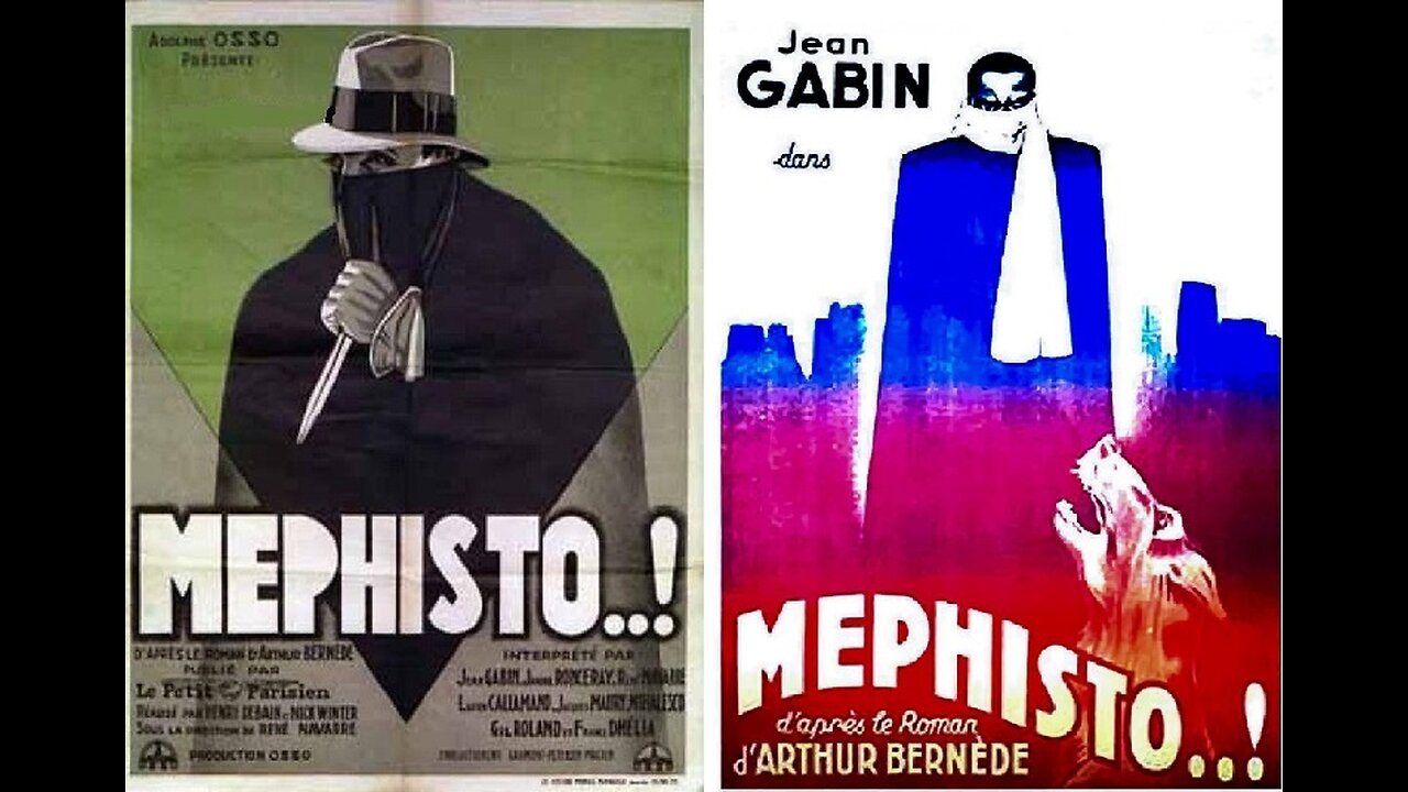 MÉPHISTO (1931). Five Chapters. In French with English subtitles. Tinted