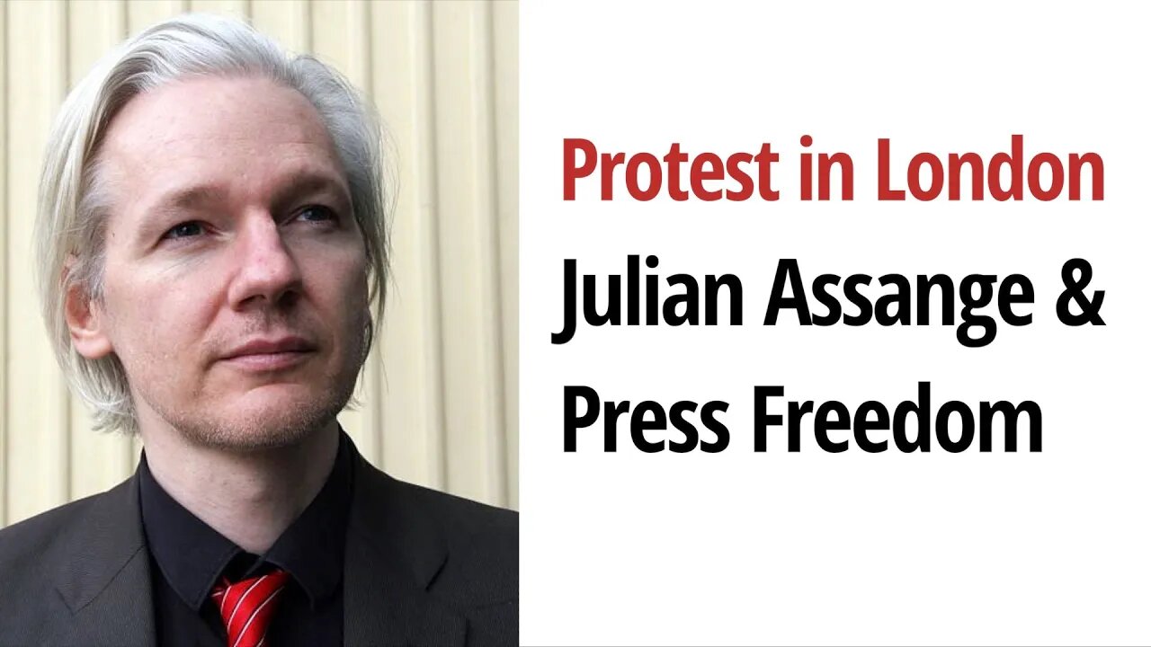 Julian Assange Global Protest with Roger Waters, Vivienne Westwood, Varoufakis, Brian Eno & more!