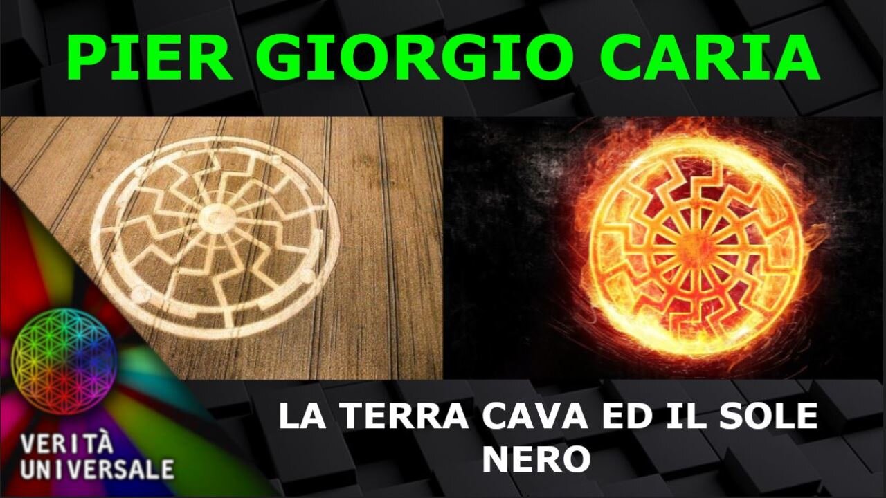 Pier Giorgio Caria - Crop Circle - La terra cava ed il sole nero