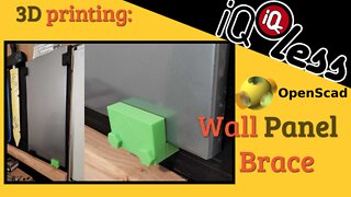 3D Printing: Wall Panel Brace